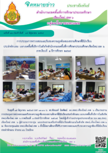 วันที่ 15 มิถุนายน 2565 ดร. ชัยนนท์  นิลพัฒน์ ผอ.สพป.เชียงใหม่ เขต 6 เป็นประธานการประชุมการตรวจสอบและรับรองความถูกต้องของสถานศึกษาที่มีนักเรียนประจำพักนอน นอกเขตพื้นที่บริการ ภาคเรียนที่ 1 ประจำปีการศึกษา 2565 โดยมีรองผอ.สพป.เชียงใหม่ เขต 6 ผู้อำนวยการกลุ่ม และประธานเครือข่ายที่มีนักเรียนพักนอน ณ ห้องประชุมแม่ยะ สพป.เชียงใหม่ เขต 6 ทั้งนี้มีสถานศึกษาที่ได้รับการตรวจสอบและรับรองความถูกต้องที่มีนักเรียนประจำพักนอน จำนวน 40 โรงเรียน