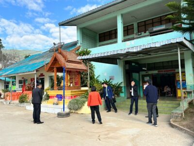 การตรวจสอบข้อมูลก่อสร้างอาคารขนาดใหญ่ของโรงเรียนในสังกัด ประจำปี งบประมาณ 2566 งบผูกพันข้ามปีงบประมาณ พ.ศ. 2567-2568