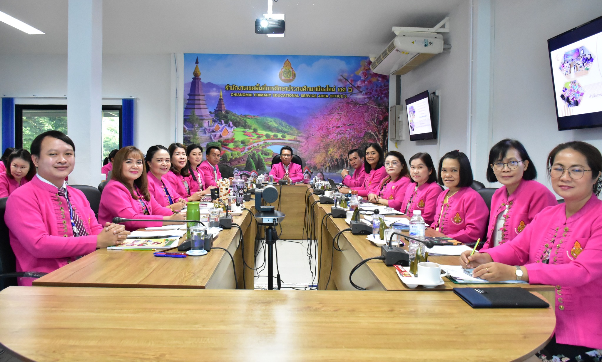 การประชุมการจัดทำแผนปฏิบัติการประจำปีงบประมาณ พ.ศ.2568 ของสพป.เชียงใหม่ เขต 6 ครั้งที่2/2567