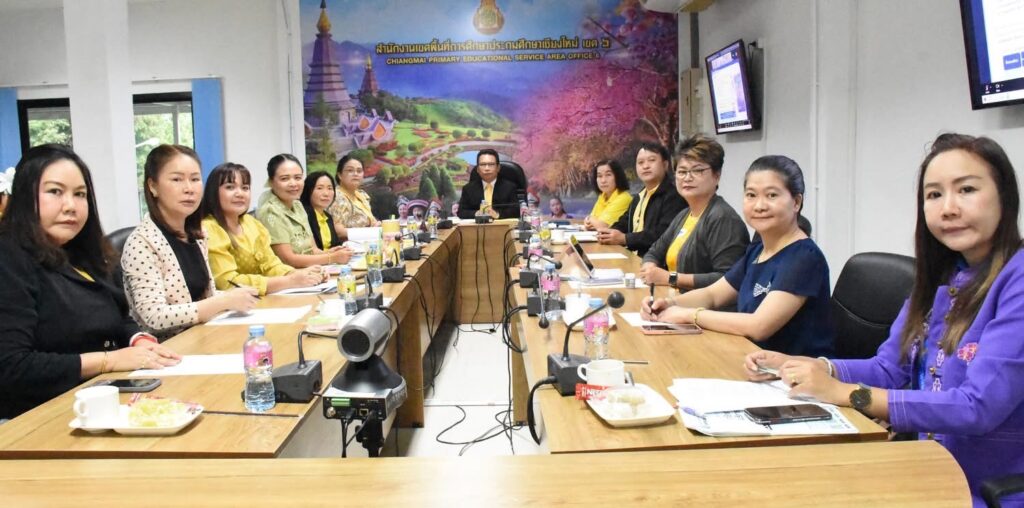 “สพป.เชียงใหม่ เขต 6 ร่วมประชุมการสะท้อนผล และแลกเปลี่ยนเรียนรู้ผลการติดตามเพื่อพัฒนาการบริหารและการจัดการศึกษาขั้นพื้นฐานของสำนักงานเขตพื้นที่การศึกษา ประจำปีงบประมาณ พ.ศ. 2568 ผ่านระบบออนไลน์”